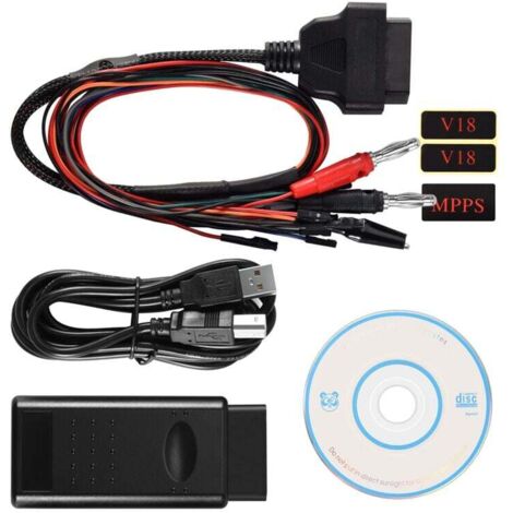 MPPS V18 MAIN+ TRICORE + MULTIBOOT mit Tricore-Kabel ...