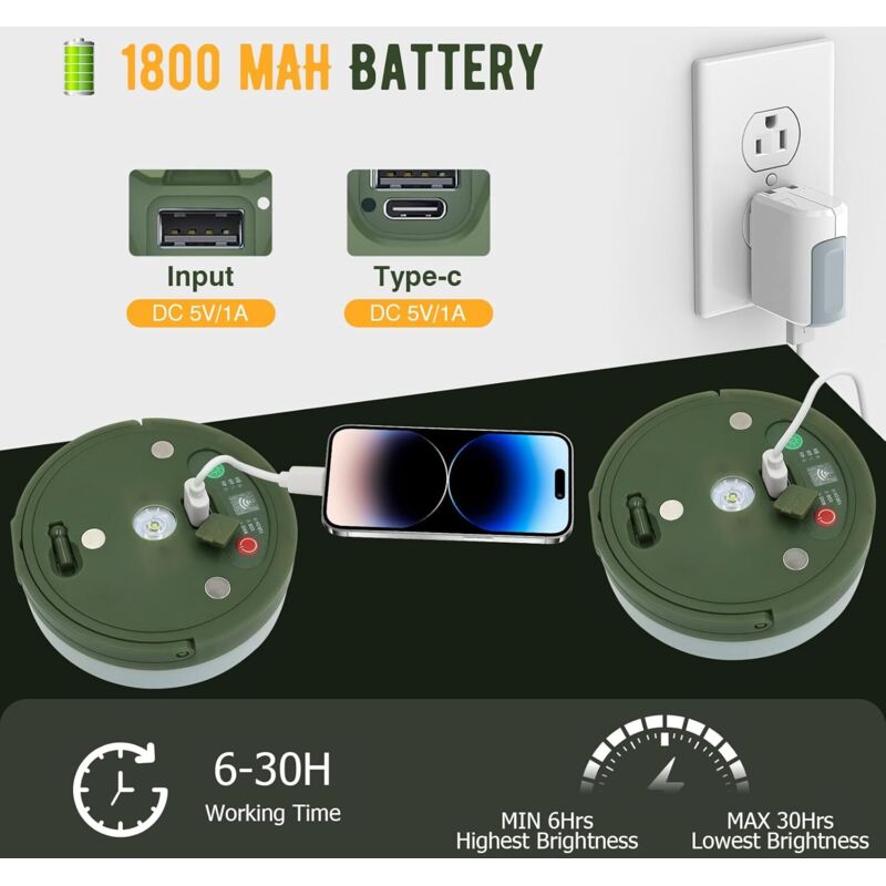 Guirlande LED USB Solaire 10m - Camping - YOUKUKE - 100 LEDs