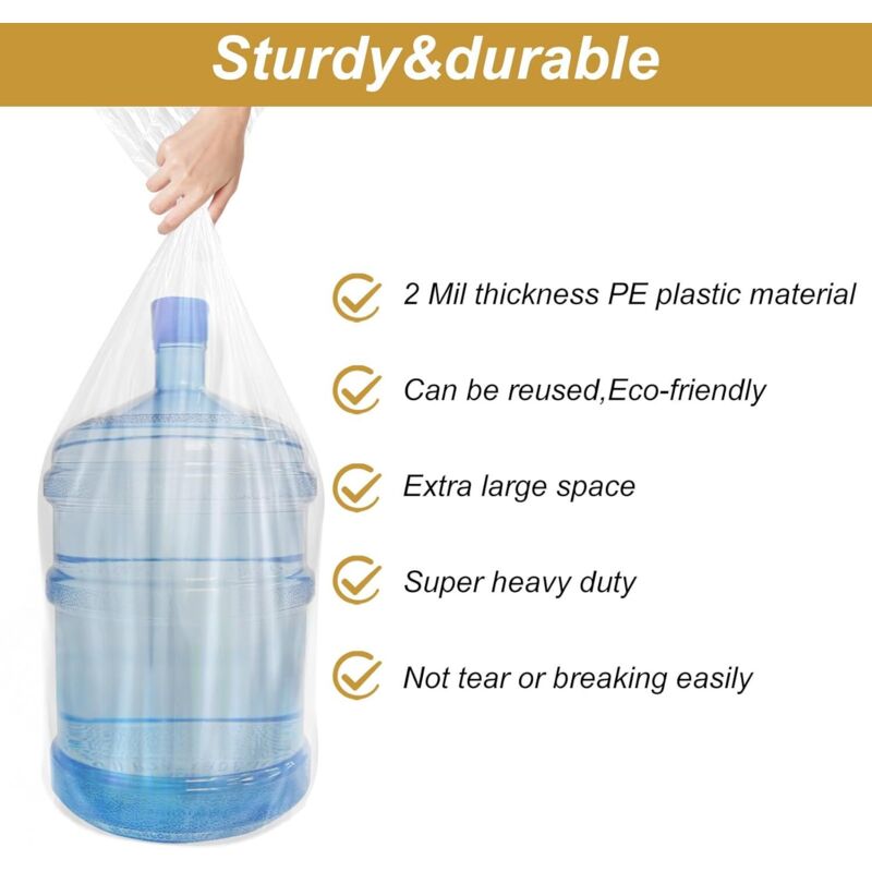 Bac Rectangulaire En Plastique Transparent Avec 2 Poignées - ON RANGE TOUT