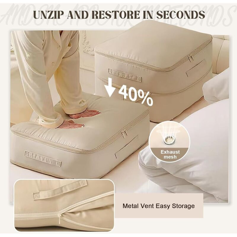 Organisateur D'auto-Compression Ultra Peu Encombrant, 1 Pièce