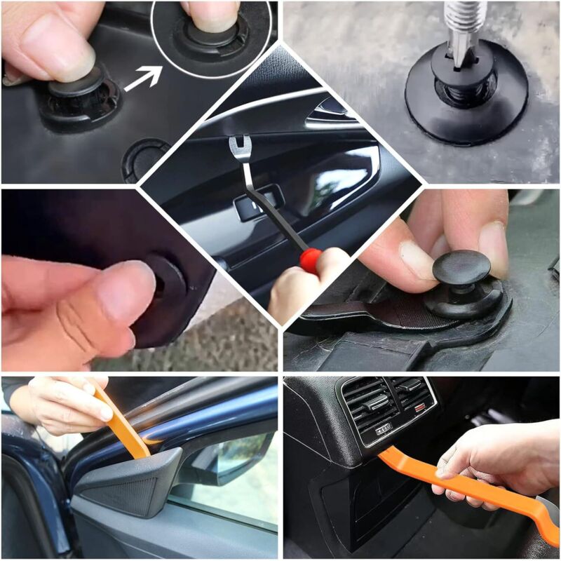 Fixation De Pare-chocs Automatique, 50 Pièces, Rivet De Retenue