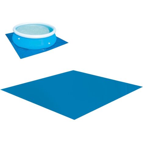 Sol Piscine - Protecteur Sol Piscine - Piscine 2.74x2.74m - Sol Gonflable Rond Multi-usages - Sol Carré pour Piscine Hors Sol (1/5)