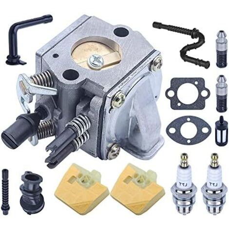 Carburateur Carb Air Kit de ligne de filtre à carburant, pour tronçonneuse Stihl 034 036 Ms340 Ms350 Ms360 360Pro, pour Stihl 1125-120-0651 pour Zama C3A-S31A Tillotson 40-He-20A (1/5)