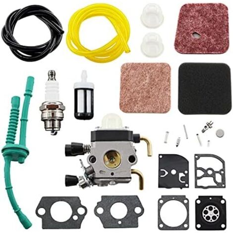 Carburateur avec filtre à air - Kit de réparation pour Stihl FS45 FS55 FS55R FS55C FS75 FS85 FS80 KM85 HS75 HS80 HS85 Débroussailleuse C1Q-S143 C1Q-S153 (1/5)