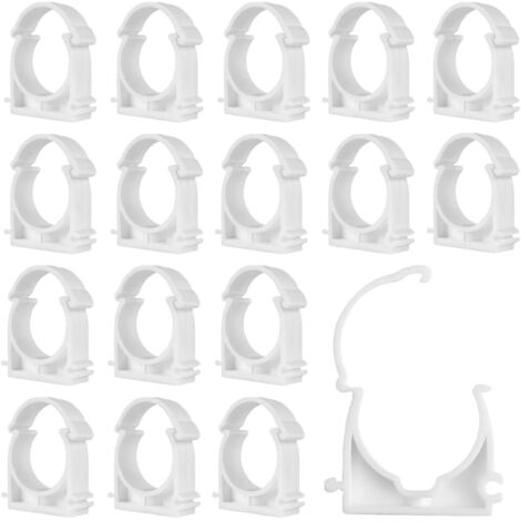 Collier de serrage 16mm 200 anneaux de fixation pour tuyaux d'eau, fixation de tuyaux domestiques, etc. (M16)