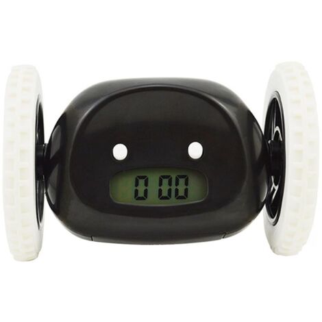Réquive d'alarme supplémentaire pour Les dormeurs Lourds sur Roues Rouleaux s'étend vibrants, réveil Fort pour Les sourds, horloges de Batterie Cadeaux drôles numériques pour Adulte (1/5)