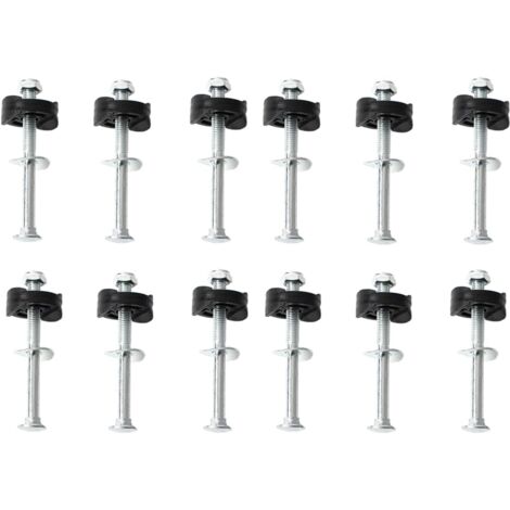 Lot de 12 Accessoires de Trampoline, vis de Trampoline, vis pour Fixer Le Trampoline, Convient pour Les Grands Trampolines et Petits Trampolines (1/5)