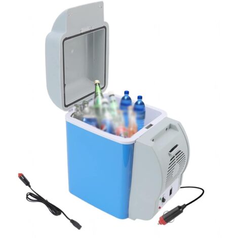 Applicable Glaciere Electrique Voiture, 7.5L, Voiture 12v,Faible Bruit CongéLateur Portable, Fonction Refroidissement Et Chauffage Frigo Portable, pour Tous Les VéHicules 12v