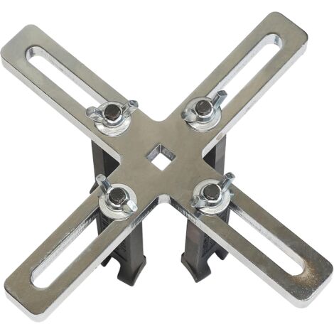 SPEEDWOX Clé De Couvercle Réservoir Carburant 3 Mâchoires Réglable 100-170mm - Acier Chrome Vanadium