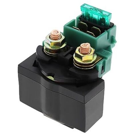 Relais de bobine électromagnétique de rechange compatible avec Honda CH125 CH250 ATV TGB 325 425 500 525 550 Relais de démarrage de moto 65 x 47 mm (1/5)