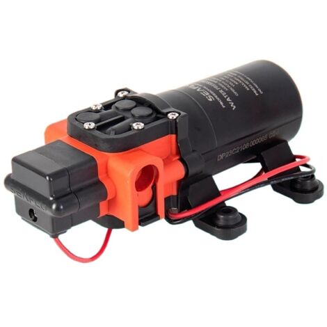 Pompe à eau marine 12 V, pompe auto-amorçante à membrane, accessoires for bateaux, douches, toilettes, moteur de transfert d'eau for camping-car, caravane (1/5)