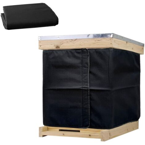 Emballage de ruche pour fournitures apicoles de 8 et 10 cadres, assure chaleur et confort, bouclier thermique Oxford 600D, imperméable et coupe-vent, léger, respectueux de l'environnement, réutilisabl (1/5)