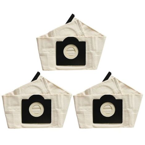 pièces lavables compatibles avec les sacs à poussière Karcher Wd3 sacs d'aspirateur en tissu thsinde (1/5)