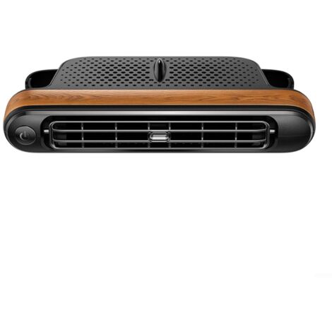 Ventilateur de siège de voiture, intérieur de voiture pour Seat avec trois vitesses de vent réglables et ventilateurs autonomes, refroidissement d'été (grain de bois) (1/5)