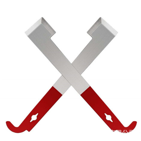 Pince lève-cadre de ruche en acier inoxydable, outil d’apiculteur, J-Hook Scraper 2 pcs (1/5)