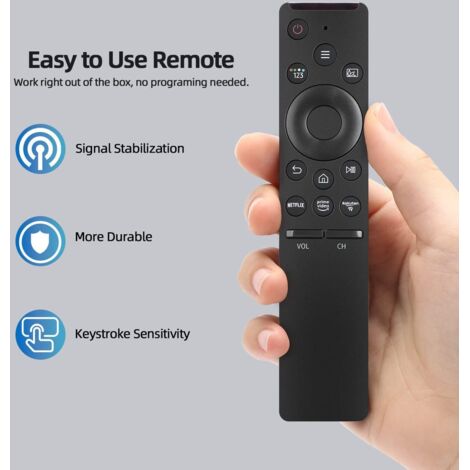 Télécommande Universelle Pour Smart TV (LED, 4K, 8K, QLED) - Plug & Play, Grande Portée - Design Ergonomique - Pas De Réglage