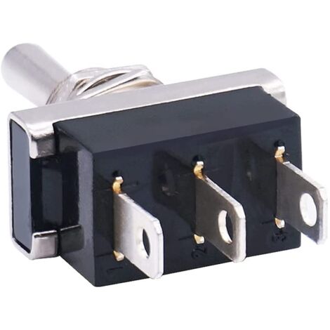 2 Interrupteurs à Bascule 12V 25A SPDT Avec Matériaux Résistants - Neuf