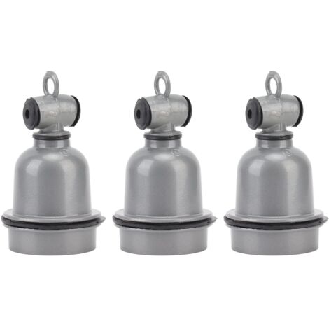 3 Pièces E27 Support De Lampe En Céramique Support De Lampe Thermique Interface Douille De Lampe étanche Thermique Petit T Design Pour les Besoins D'éclairage Intérieur Et Extérieur (1/5)