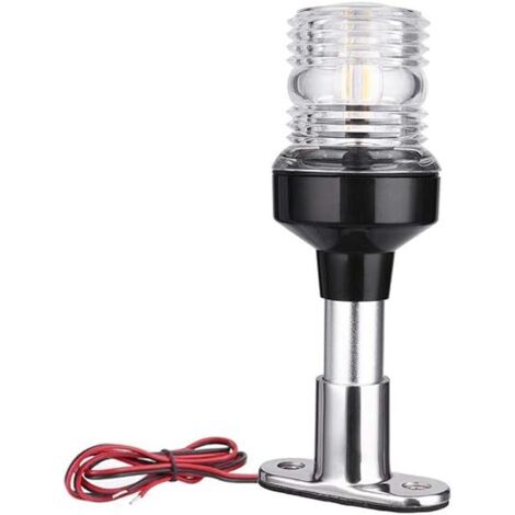 Feux De Navigation LED Pour Bateau 12V/24V - IP66 étanche - 3W, 5500-6300K - Pour Yachts, Bateaux Jusqu'à 12 M - 2