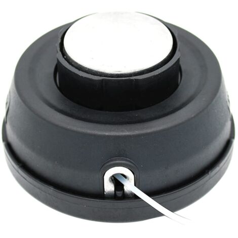 Applicable Tête de débroussailleuse universelle en aluminium, Accessoires pour Coupe-bordures, Tête de Coupe Débroussailleuse pour débroussailleuse à tige droite (1/5)