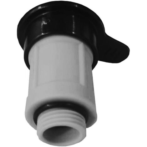 Bouchon de jet air pour piscine hors sol – Adaptateur durable pour vidange et gonflage – Accessoire de buse d'entrée air