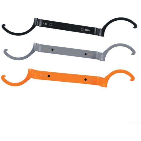 Lot de 3 clés de verrouillage en alliage d'acier pour accéder aux espaces restreints (1/5)