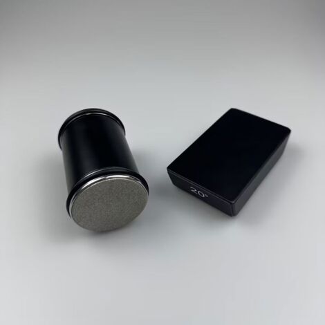 Aiguiseur de couteaux à rouleaux – Affûtage 15°/20° pour acier inoxydable et dur – Système à roulettes avec meules interchangeables