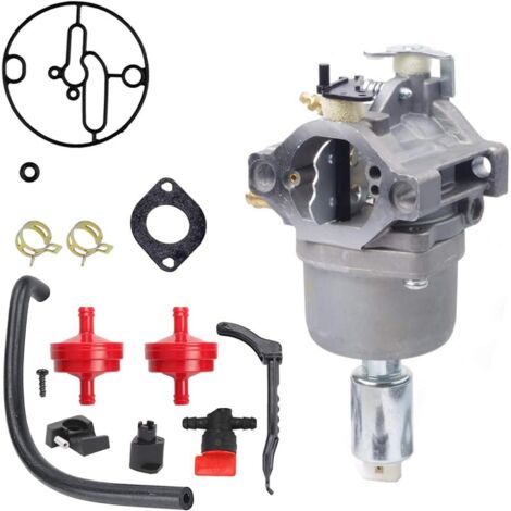 Carburateur de remplacement pour moteurs Briggs & Stratton 698620 690194 791886 799727 695412 792768 496796 499153, 14HP 15HP 16HP 17HP 18HP, avec kit de pièces (1/5)
