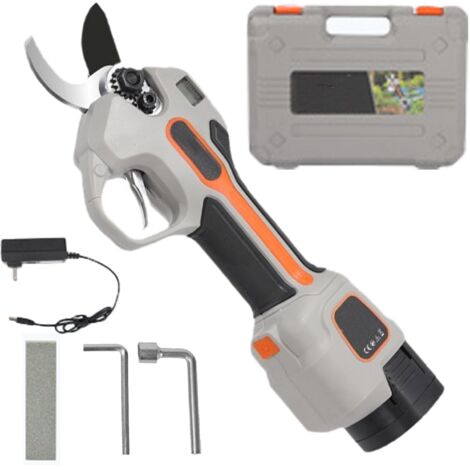 Sécateur électrique 350 W sans fil – Moteur Brushless – Diamètre de coupe 0-30 mm – Lames en acier SK5 – Interrupteur de sécurité