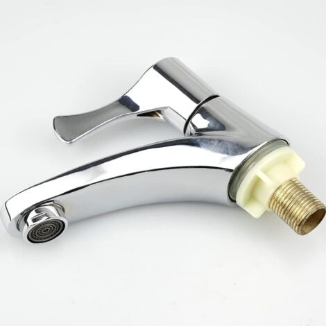 Robinet lave main à eau froide – Installation facile en une pièce – Équipé de filtres pour eau purifiée – Pour salle de bain, cuisine, toilettes (1/5)