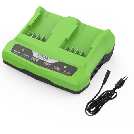 Applicable 24V Chargeur Double-Port pour 24V G24X2UC2 G24X2C G24C Compatible avec 24V Batterie (1/5)