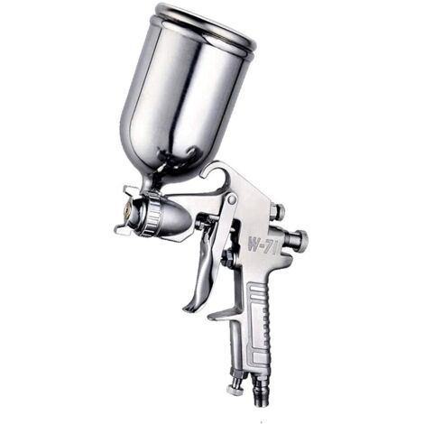 W71 Pneumatico Lacca 1,5 mm Ugello AD Alta Atomizzazione Grande Capacità di Tipo Classico Della Vernice Della Pistolet 400 ml (1/5)