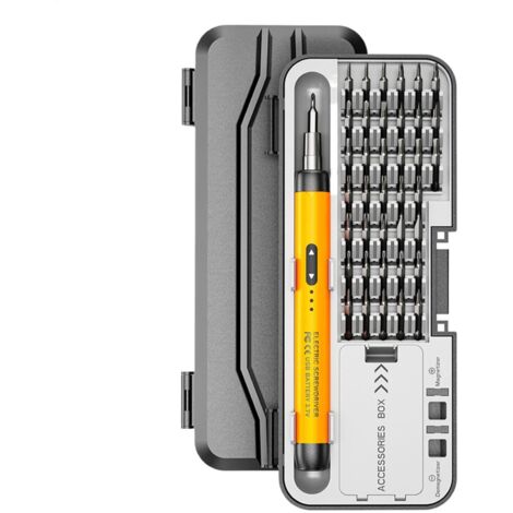 Tournevis rechargeable, tournevis USB portable  Outil d'entretien domestique rechargeable durable, tournevis silencieux (1/5)