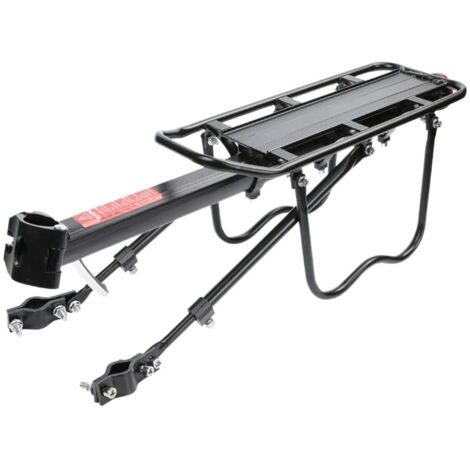 Applicable Porte Bagage Velo ArrièRe Vélo de Route en Alliage d'aluminium Porte-Bagages arrière for 3.3 cm Tube vélos Bagages Selle Sac Porte-Support Support étagère 10 KG Poids Portant Porte Bagage V (1/5)