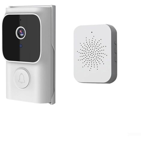 Sonnette vidéo - Tuya - HD 1080P - WiFi 5GHz - Interphone