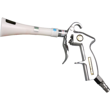 Soufflette air comprimé haute pression – Pistolet de nettoyage pour voiture – Tuyau silicone rotatif – Pression d'air 6,2 à 9 bars