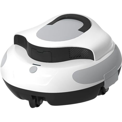 Robot Piscine sans Fil 100 Minutes D'autonomie, Aspirateur de Piscine Entièrement Automatique pour Piscines Hors-Sol et Encastrées Jusqu'à 90m²,Nettoyage du Fond,Fonction de stationnement (1/5)