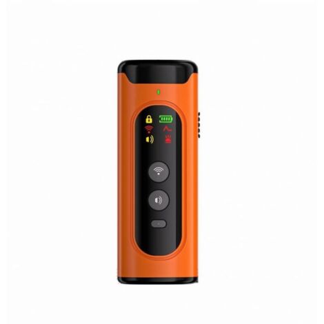 Appareil de dissuasion à ultrasons pour chien - Portée de 50 m - Appareil de dissuasion anti-aboiement pour chien - Avec lampe de poche LED