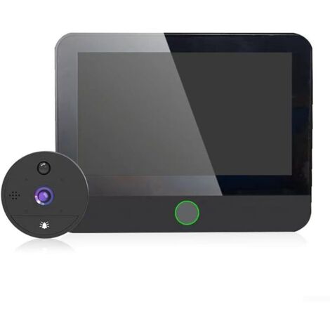 Pour sonnette visuelle sans fil intelligente pour Tuya, sonnette visuelle Wifi (1/5)