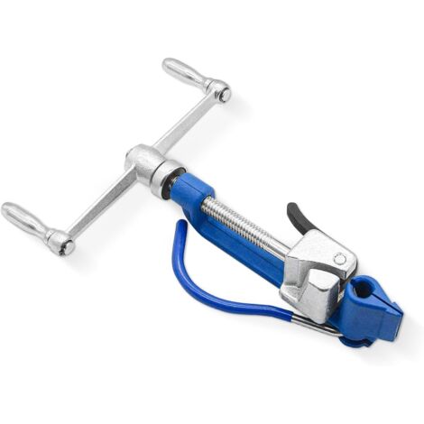 Tendeur de Cerclage, Tendeur de feuillard Outil pour tendeur en acier inoxydable en métal Pinces à Cerclage manuelles pour la fixation de faisceaux de bandes de métal ou d'acier (1/5)
