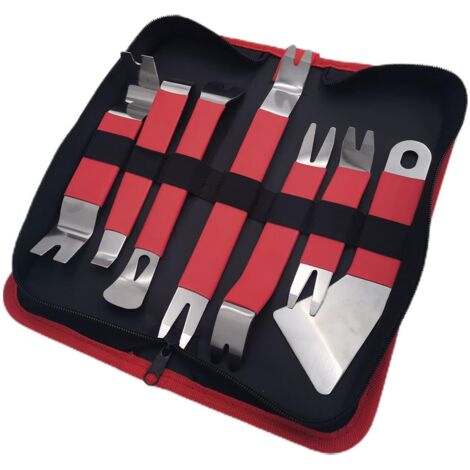 Applicable de garniture Retrait automatique, outil de retrait de panneau, Outils de garniture antirouille Kit de levier en acier inoxydable, Panneau ergonomique, accessoires de voiture, outil pour sys (1/5)