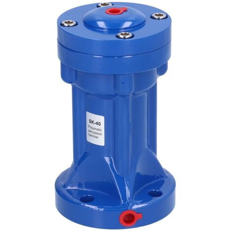 SK40 Marteau à Percussion Pneumatique en Alliage d'aluminium, Vibrateur d'air Réglable, Dispositif de Chute de Poudre, Accessoires Professionnels