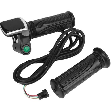 Accélérateur de Moto Universel Scooter électrique, poignée d'accélérateur de régulation de Vitesse de vélo électrique, Scooters électriques Solides et durables pour Cyclistes Vélos (1/5)