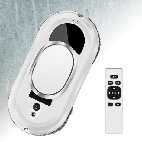 Robot nettoyeur de vitres automatique – Aspiration 2800 Pa – Navigation intelligente – Télécommande – Nettoyage efficace sur surfaces lisses