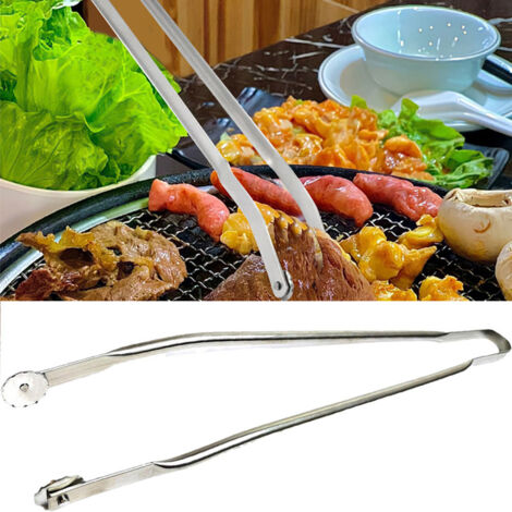 barbecue 40 cm ustensiles barbecue pince barbecue inox pince à viande et pesée pince a barbecue barbecue ustensiles (1/5)