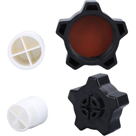 Applicable 2 Ensembles de Bouchons de Vidange, 40mm Filetage Femelle Joint de Filtre à Sable Écran Accessoires pour SX180LA Pro Filtre à Sable Cylindre pour Piscines, Spas.