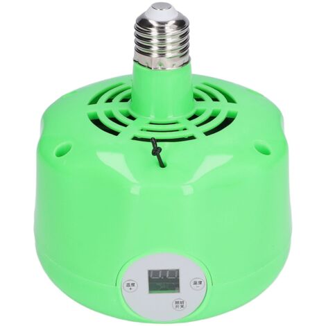 Lampe Chauffante E27, Ampoule de Lampe Chauffante LED élèvent la Lumière avec Contrôle Thermostatique Réglable pour Les Tortues de Lézard de Poulet de Reptiles de Chauffage de Poulailler