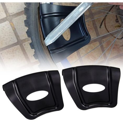 Lot de 2 protections de jante universelles pour montage de pneus de moto, outils de réparation de pneus et de roues (1/4)