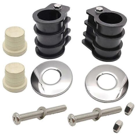 Applicable Kit de pièces de rechange pour échelle de piscine en acier inoxydable adapté à différents modèles de piscine et installation facile(42mm)