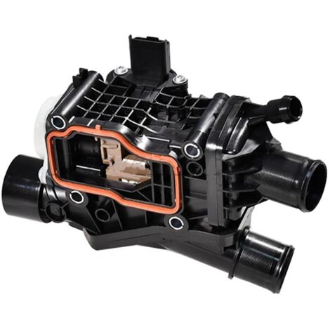 Thermostat de refroidissement moteur 9804160380 – Boîtier compatible Peugeot, Citroën, Ford 2.0 BlueHDi – Système de refroidissement diesel - 9849443980